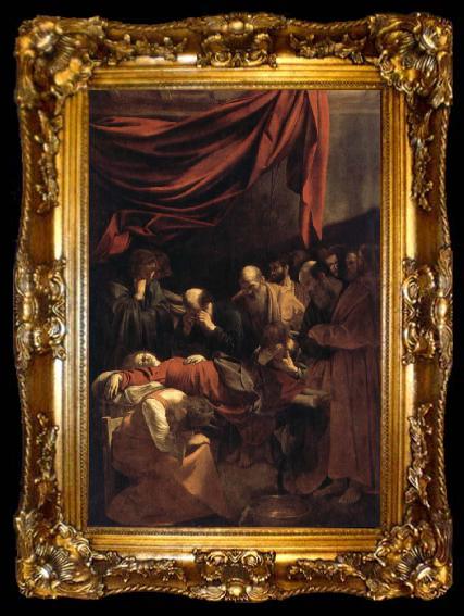 framed  REMBRANDT Harmenszoon van Rijn Death of the Virgin, ta009-2